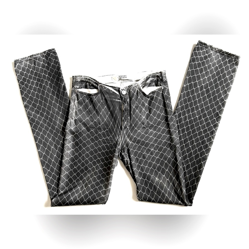Versace Skinny High Waisted Pants